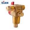Китай Ningbo Fuhua завод SiAN бренд надежный латунный клапан баллона для сжатого природного газа QF-T1X