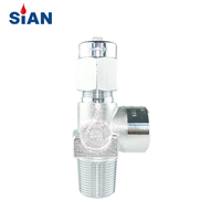 Надежный клапан игольчатого типа для цилиндра O2 / Air / N2 QF-2D Латунный клапан