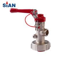 Высококачественный клапан из латунного сплава для огнетушителя с сухим порошком марки SiAN