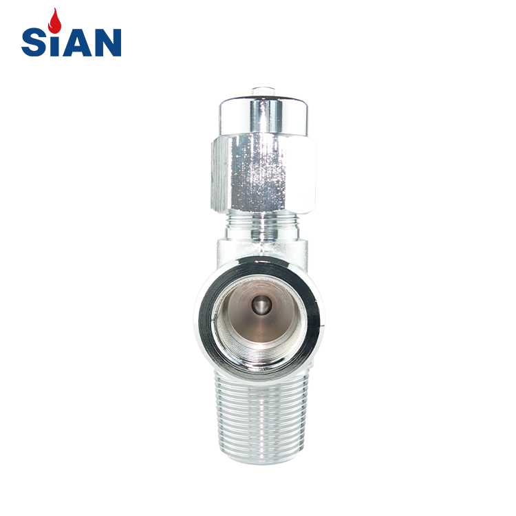 Горячие продажи QF-2D O2 / Air / N2 игольчатый клапан цилиндра латунный клапан