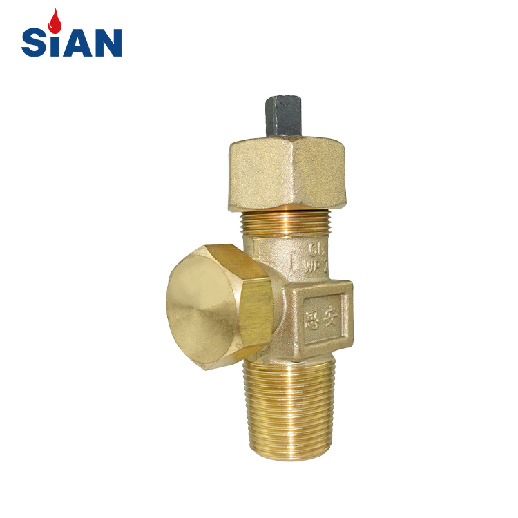 Хорошее качество SiAN Brand China Ningbo FUHUA Factory QF-10 Cl2 Тип иглы цилиндра Латунный клапан