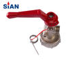 Клапан для огнетушителя, сертифицированный CE Латунный клапан марки SiAN для порошкового огнетушителя