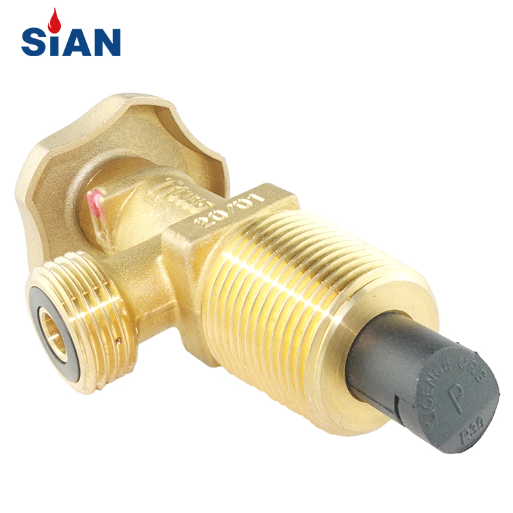 Бутановый газовый клапан Sian Brand LPG V12-002-(25E) 11# клапан с эргономичным маховиком